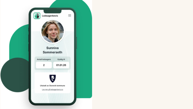 Lenke til artikkel: Digitalt ledsagerbevis